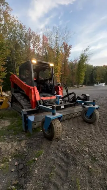 Nivellement au râteau Harley